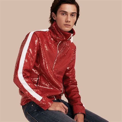 burberry sequin track jacket|burberry jackets harrods.